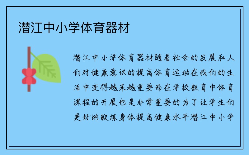 潜江中小学体育器材